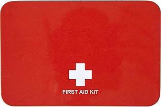 Sada první pomoci v plechové dóze - reklamní předměty