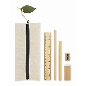 Sada psacích potřeb v penále, černá