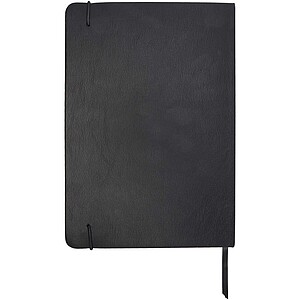 Sada zápisníku A5 s tvrdou obálkou a kuličkovým perem, černá/bílá