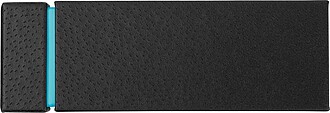 SANDARA Kovová psací sada kuličkového pera a rolleru, modrá náplň, světle modrá