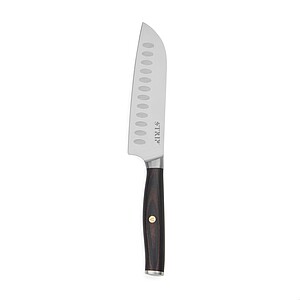 Santoku nôž 14 cm z RCS recyklovanej ocele, čierna
