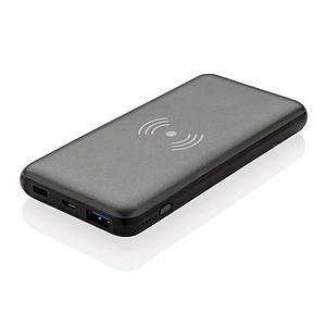 SAPRIA PD rýchlo nabíjateľná bezdrôtová powerbanka 10 000 mAh 10 W, še