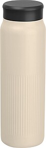 SARIGA Vakuová nerezová termoska, 700 ml, béžová