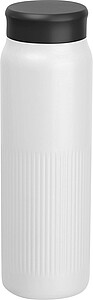 SARIGA Vakuová nerezová termoska, 700 ml, bílá