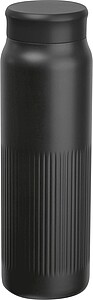 SARIGA Vakuová nerezová termoska, 700 ml, černá
