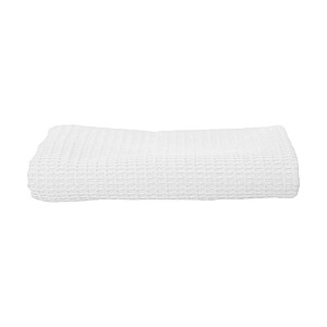 Saunová osuška OLIMA SAUNA WAFFLE BATH TOWEL, 70 × 140 cm, bílá