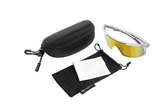 SCHWARZWOLF BARWON Športové polarizačné okuliare, biela