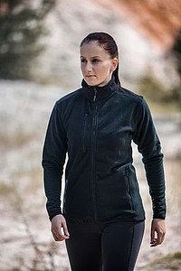 SCHWARZWOLF BESILA dámská fleece mikina - bez reflexního proužku, černá M