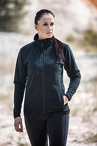 SCHWARZWOLF BESILA dámská fleece mikina - bez reflexního proužku, černá S