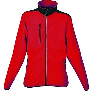 SCHWARZWOLF BESILA dámská fleece mikina, červená M