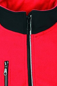 SCHWARZWOLF BESILA dámská fleece mikina, červená XXL