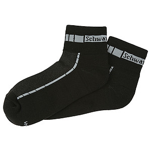 SCHWARZWOLF BIKE ponožky, černá, velikost 39-41