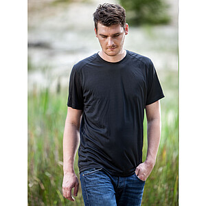 SCHWARZWOLF COOL SPORT MEN funkční tričko, černá XXL