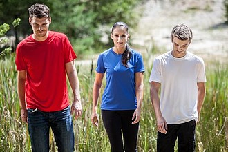 SCHWARZWOLF COOL SPORT WOMEN funkční tričko, modrá XL