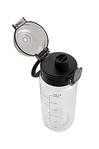 SCHWARZWOLF KARISIMBI Športová tritánová fľaša, transparentná