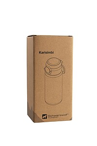 SCHWARZWOLF KARISIMBI Športová tritánová fľaša, transparentná