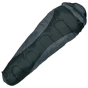 SCHWARZWOLF KINABALU Spací pytel, černá/šedá