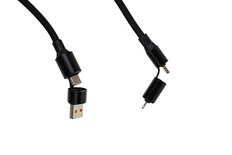 SCHWARZWOLF MAWENZI 2m nabíjecí a datový kabel