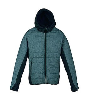 SCHWARZWOLF MODOC bunda pánská šedá,černý zip, XXXL