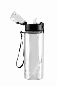 SCHWARZWOLF SEYHAN Športová tritánová fľaša, 900 ml, transparentná