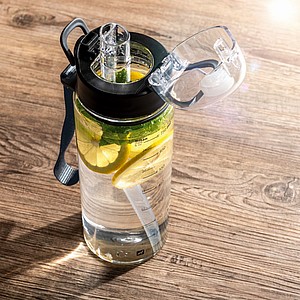 SCHWARZWOLF SEYHAN Športová tritánová fľaša, 900 ml, transparentná