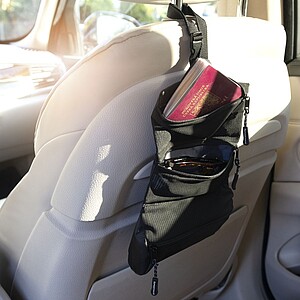 SCHWARZWOLF SOIRA Praktická viacúčelová taštička, čierna