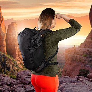 SCHWARZWOLF UBANGI Turistický batoh, sivá/čierna