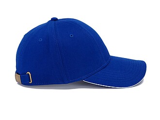 Šestipanelová kšiltovka se sandwich kšiltem, královská modrá