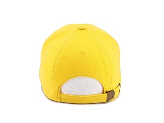 Šestipanelová kšiltovka se sandwich kšiltem, žlutá