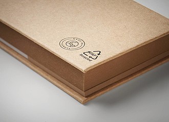 Set poznámkových a značkovacích lístků z recyklovaného papíru