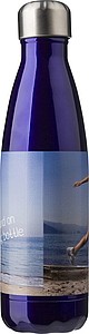 SIARA Dvoustěnná vakuová termoska z nerezové oceli, 500 ml, modrá