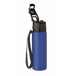 Silikónová športová fľaša 500 ml, kráľovská modrá