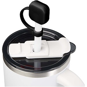 Silikonový kryt na brčko, černá