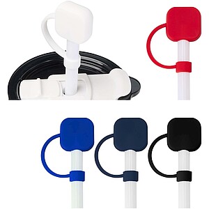 Silikonový kryt na brčko, královská modrá