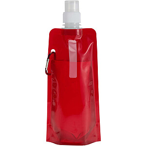 Sipzy skládací láhev na vodu o objemu 480 ml, červená