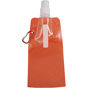 Sipzy skládací láhev na vodu o objemu 480 ml, oranžová