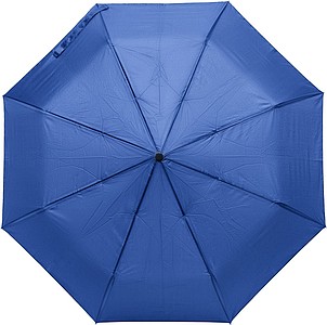 Skládací automatický deštník, pr. 97cm, modrý