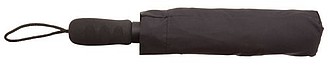Skládací automatický deštník, pr. 98 cm, černý