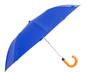 Skládací automatický deštník z RPET, pr. 100cm, modrý