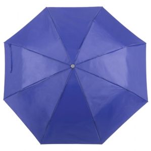 Skladací dáždnik, manuálny, pr. 96 cm, modrá