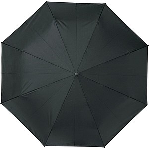Skládací deštník s automatickým otevíráním, průměr 98cm, černá