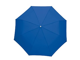 Skládací deštník s karabinou tmavě modrá - reklamní deštníky
