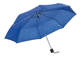 Skládací kapesní deštník, modrý