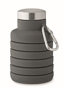 Skládací láhev 500ml, tmavě šedá