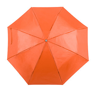 Skládací manuální deštník, pr. 96cm, oranžový