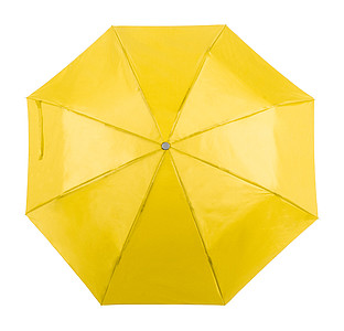 Skládací manuální deštník, pr. 96cm, žlutý