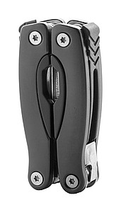 Skládací multitool, 12 funkcí, černá