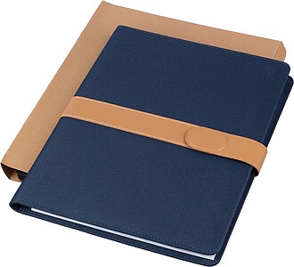 Skládací portfolio A5, modrá