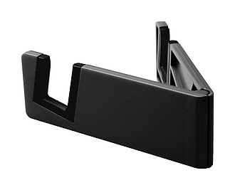 Skládací stojánek na mobil nebo tablet, černý