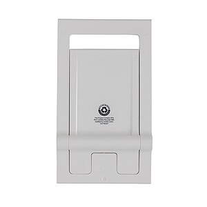 Skládací stojánek na telefon SnapStand z RCS recyklovaného plastu, bílá